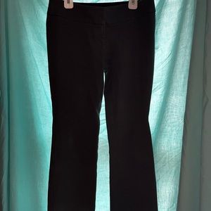 Grey low rise dress pants